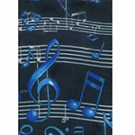 Music Treasures 130323 Blue Clef Tie