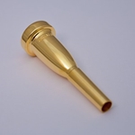 K3512CGP Trumpet 2C Megatone Mouthpiece (#7 backbore, gold plated) . Bach