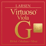 Larsen Strings 503230S Virtuoso Soloist Viola G String (silver) . Larsen