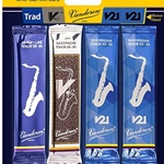 SAXMIXT25 Tenor Saxophone #2.5 Reed Mix Card . Vandoren