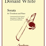 Sonata . Trombone and Piano . White