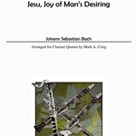Jesu, Joy of Man's Desiring . Clarinet Quartet . Bach