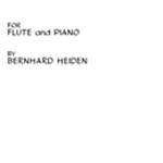 Five Short Pieces . Flute and Piano . Heiden