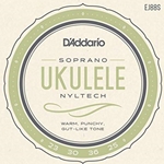 EJ88S Nyltech Soprano Ukulele String Set . D'Addario