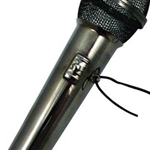 39152 Microphone Ornament (4") . Aim