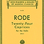 Caprices (24) . Violin . Rode Strmth