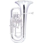 John Packer Ltd JP274S Euphonium Outfit (compensating, silver plated) . John Packer