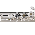 PS55BOF_40608-2-0 Sonare Flute Outfit (b foot, open cups, offset G) . Powell