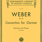 Concertino Op.26 . Clarinet and Piano . Weber