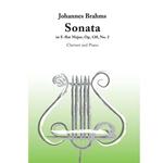 Sonata in E Flat Major Op.120 No.2 . Clarinet and Piano . Brahms