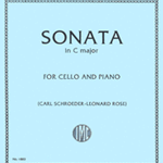 Sonata in C Major . Cello and Piano . Breval