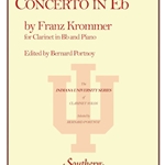 Concerto in Eb . Clarinet and Piano . Krommer
