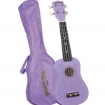 DU-118 Maple Sopano Ukulele w/Bag (Violet) . Diamond Head