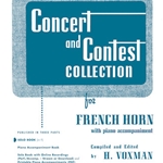 Concert and Contest Collection (piano accompaniment) . French Horn . Various