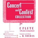 Concert and Contest Collection (piano accompaniment only) . Flute and Piano . Various Socl