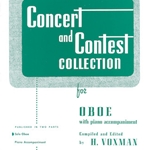 Concert and Contest Collection (piano accompaniment) . Oboe . Various
