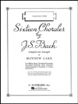 Chorales (16) (score only) . Concert Band . Bach