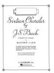 Chorales (16) . 2nd Alto Saxophone . Bach