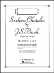 Chorales (16) . Tenor Saxophone . Bach