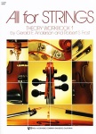 All For Strings Theory Workbook v.1 . Violin . Anderson/Frost