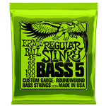 2836 Regular Slinky Custom Gauge Bass Guitar Strings (5 string,45-130,  roundwound) . Ernie Ball