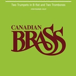 Canadian Brass Christmas Brass Quartets . Trumpet 1 . Various