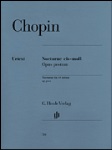 Nocturne in C Sharp Minor . Piano . Chopin