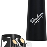 LC04BP Optimum Bass Clarinet Ligature w/Plastic Cap (black) . Vandoren