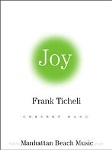 Joy (score only) . Concert Band . Ticheli