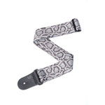 50H10 Snake SKin Guitar Strap . D'Addario