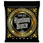 P02568 Aluminum Bronze Acoustic Guitar Strings (light) . Ernie Ball