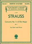 Concerto No.1 E- Flat Major Op.1 . Horn &amp; Piano . Strauss