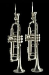 Harmony FPE545S Trumpet Earrings (silver)