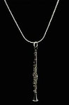 FPN547 Clarinet Necklace . Harmony Jewelry