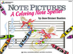 Note Pictures (a coloring note speller) . Piano . Bastien