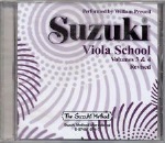 Viola School (cd only) v.3 and 4 . Viola . Suzuki