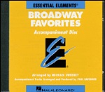 Broadway Favorites (accompaniment cd) . Concert Band . Various