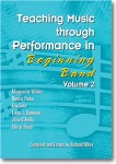Teaching Music Through Performance in Beginning Band v.2 . Band Textbook . Various