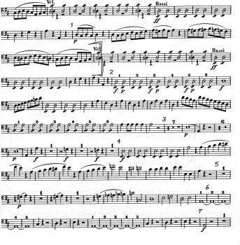 Cadence Music in Florida - Roman Carnival Overture . Violin 1