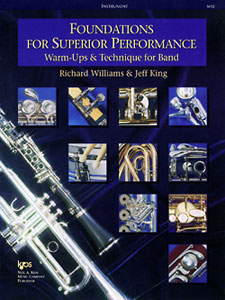 Foundations for Superior Performance . Baritone Saxaphone . Williams/King