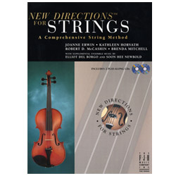 New Directions for Strings w/CD v.1 . Piano Accompaniment . Various