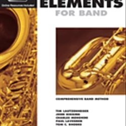 Essential Elements for Band w/EEI v.2 . Baritone Saxophone . Various
