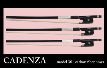 BB301BF Cadenza Double Bass Bow (3/4, french, carbon fiber) . Eastman