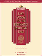 Easy Songs For The Beginning Baritone/Bass w/CD . Vocal Collection . Various