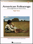 American Folksongs . Vocal (high voice) . Various