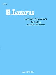 Method v.3 . Clarinet . Lazarus