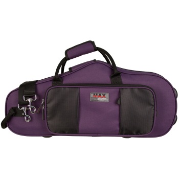 Pro-tec MX304CTPR Max Contoured Alto Sax Case (Purple) . Protec