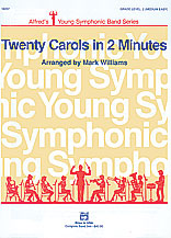 Twenty Carols in 2 Minutes (Score Only) . Concert Band