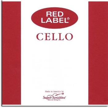 Super Sensitive SSCELLOSET Red Label Cello String Set