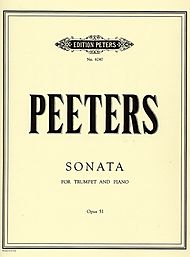 Sonata . Trumpet & Piano . Peeters